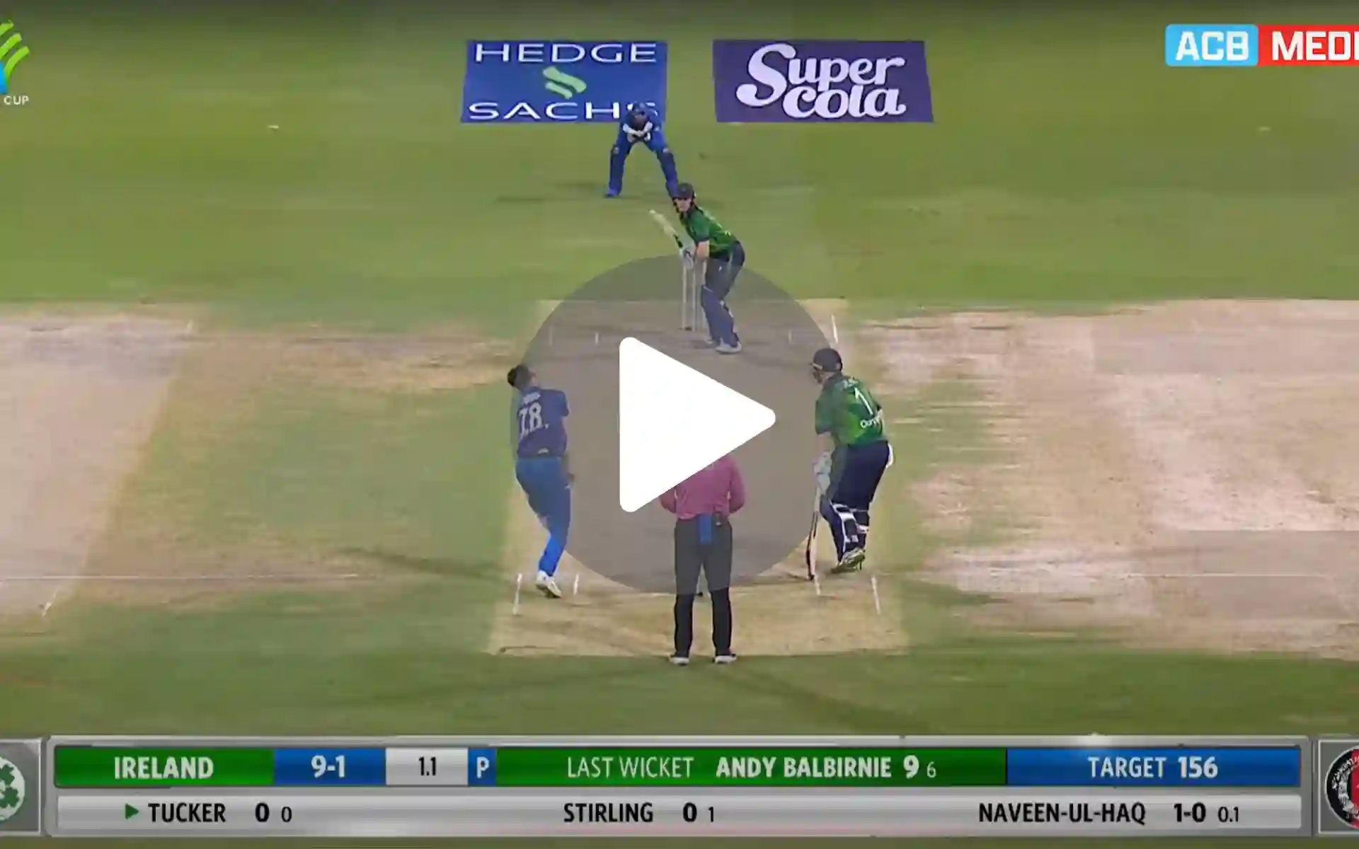 [Watch] Naveen-ul-Haq's Lethal In-Swingers Devastate Ireland Before IPL 2024